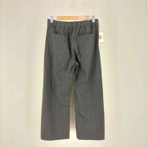 ザラ ZARA ドローストリングピンストライプパンツ メンズ JPN:S