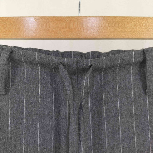 ザラ ZARA ドローストリングピンストライプパンツ メンズ JPN:S