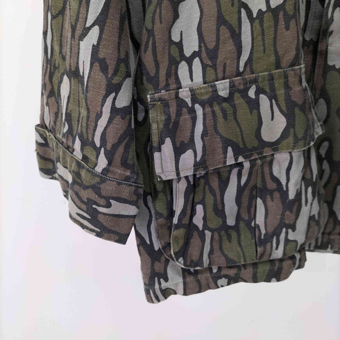 BUSHLINE OUTDOOR カモフラ ミリタリージャケット メンズ JPN:L