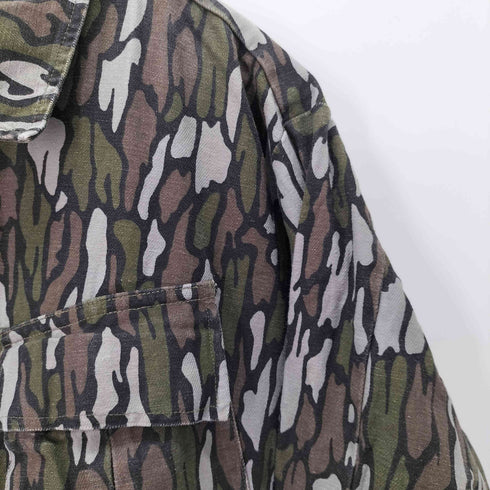 BUSHLINE OUTDOOR カモフラ ミリタリージャケット メンズ JPN:L
