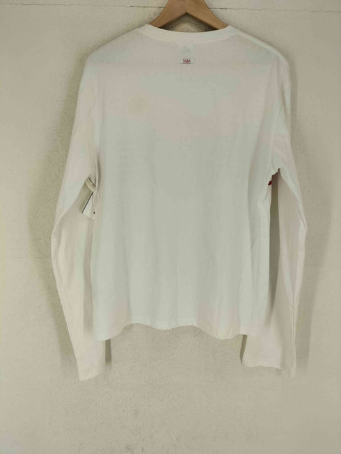 MGA フロントプリント ロングスリーブTシャツ メンズ JPN:L