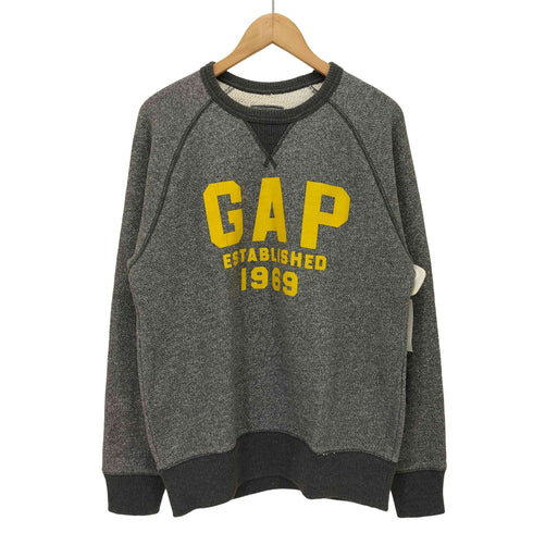 ギャップ Gap プリントクルーネック スウェット メンズ JPN:S
