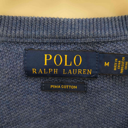 ポロラルフローレン POLO RALPH LAUREN スーピマコットン クルーネックニット メンズ JPN:M
