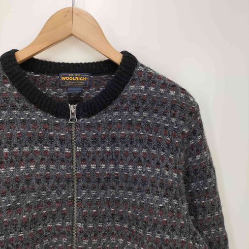 ウールリッチ WOOLRICH バーズアイ ジップニット メンズ JPN:M