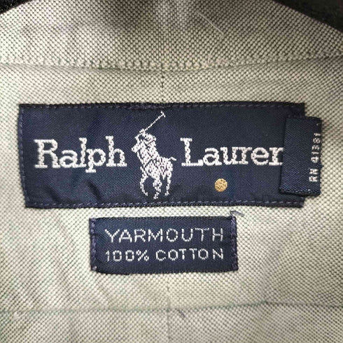 ラルフローレン RALPH LAUREN スモールポニー刺繍 YARMOUTH L/S BD シャツ メンズ 16-33