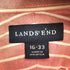 ランズエンド LANDS END L/S BD ストライプシャツ メンズ 16-33