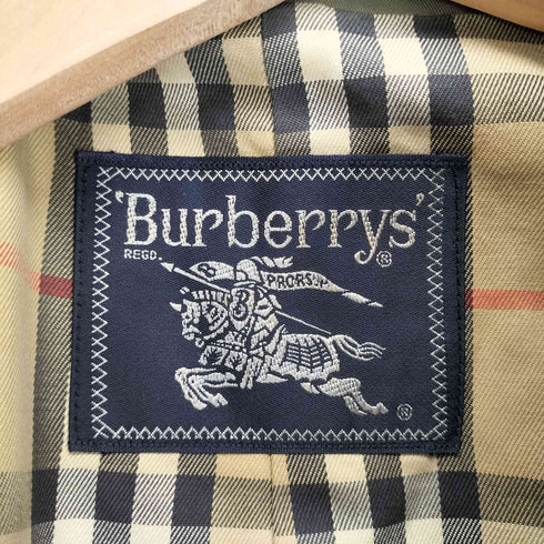 バーバリーズ BURBERRYS 裏地ノバチェック 玉虫 トレンチコート レディース