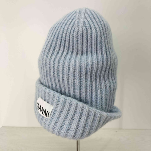 ガニー Ganni Rib Knit Acc BEANIE レディース ONE SIZE