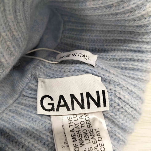 ガニー Ganni Rib Knit Acc BEANIE レディース ONE SIZE