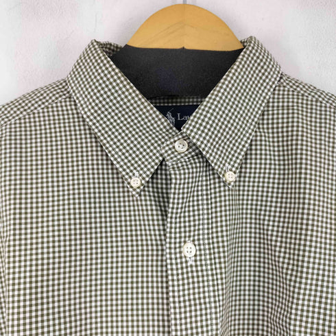 ラルフローレン RALPH LAUREN スモールポニー刺繍 CLASSIC FIT L/S BD チェックシャツ メンズ 17 34/35