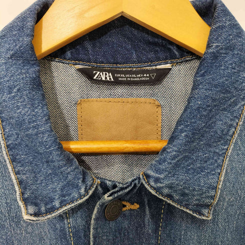 ザラ ZARA 4th型 デニム トラッカージャケット メンズ XL
