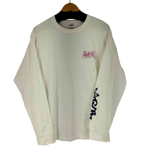 エックスガール X-girl FLOWERS LOGO L/S TEE レディース L