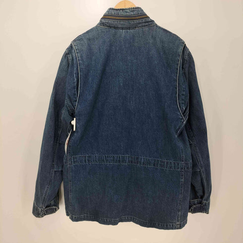 ギャップ Gap M-65 ウッドランドカモ ライナー付き デニム ジャケット メンズ import:M