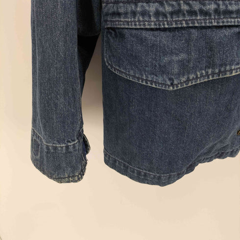 ギャップ Gap M-65 ウッドランドカモ ライナー付き デニム ジャケット メンズ import:M