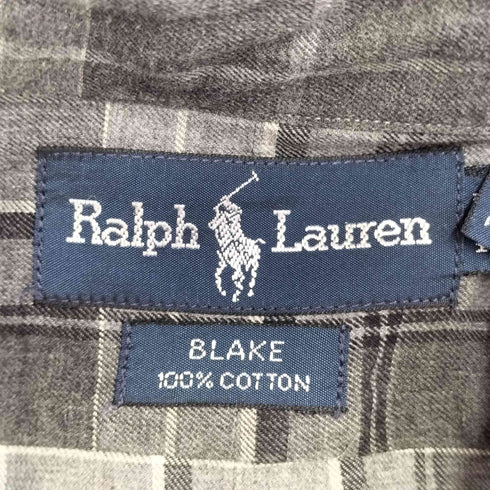 ラルフローレン RALPH LAUREN スモールポニー刺繍 BLAKE L/S BD チェックシャツ メンズ JPN:XL