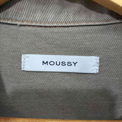 マウジー moussy OVER SHIRT JACKET オーバー シャツ ジャケット レディース FREE