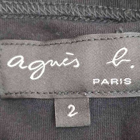 アニエスベー agnes b. FEMME ロゴプリント Tシャツ レディース JPN:2