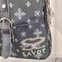 サボイ SAVOY ラインストーンロゴ 総柄デザイン 2Way ショルダー バックパック Y2K レディース
