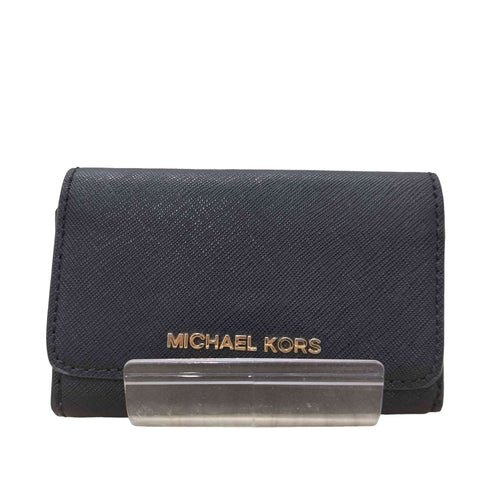 マイケルコース Michael Kors ロゴプレート 二つ折り カードケース 名刺入れ レディース