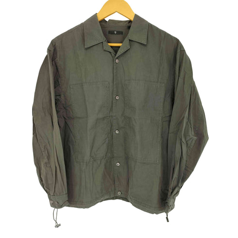 ユニクロプラスジェイ UNIQLO+J スーピマコットンオーバーサイズシャツブルゾン メンズ JPN:S