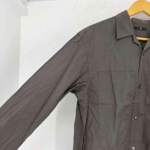 ユニクロプラスジェイ UNIQLO+J スーピマコットンオーバーサイズシャツブルゾン メンズ JPN:S