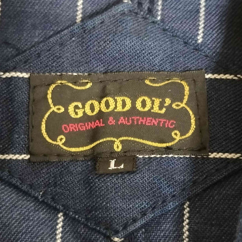 グッドオルアンドコー GOOD OL&CO ウォバッシュ カバーオール メンズ JPN:L
