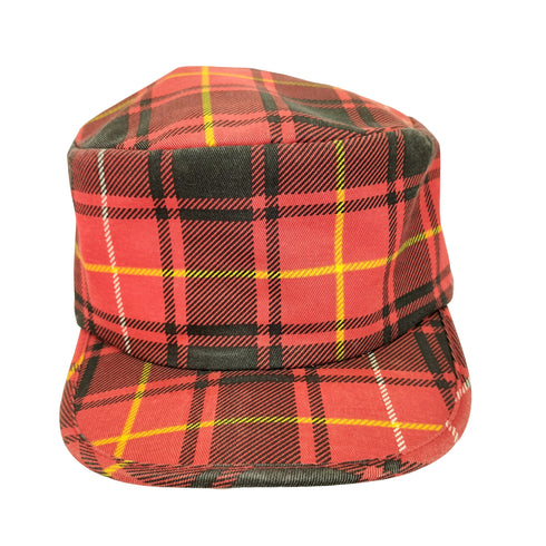 フェノメノン PHENOMENON 00s タータンチェック ワークキャップ Y2K メンズ XXL