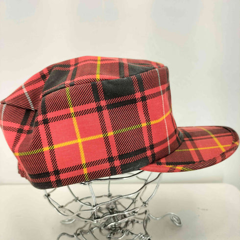 フェノメノン PHENOMENON 00s タータンチェック ワークキャップ Y2K メンズ XXL