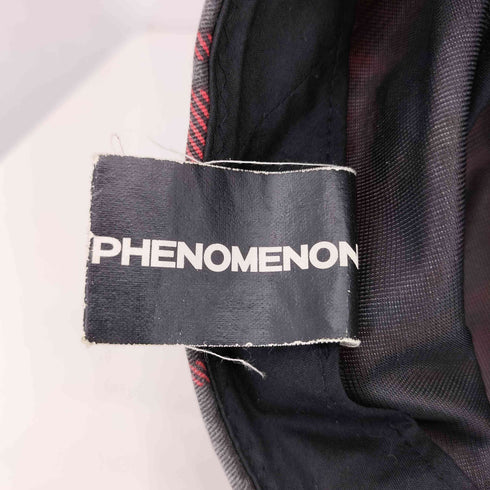 フェノメノン PHENOMENON 00s タータンチェック ワークキャップ Y2K メンズ XXL
