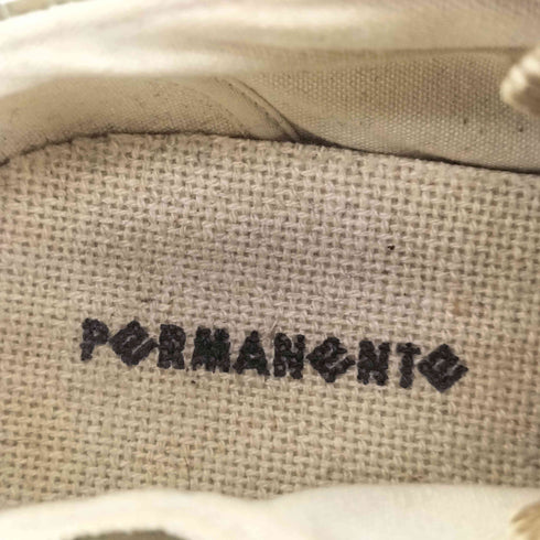 PERMANENTE スエード ローカット スニーカー レディース