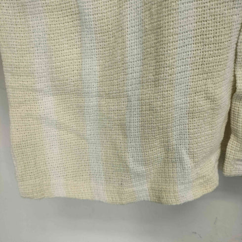 ザラ ZARA ストライプ オープンカラーシャツ メンズ import:S