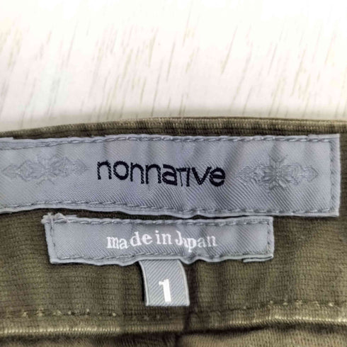 ノンネイティブ nonnative ブッシュポケット ダブルニー ミリタリーパンツ メンズ JPN:1