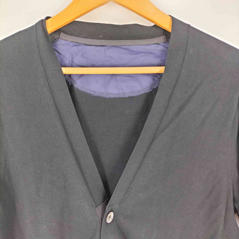 サカイ Sacai 14AW 裾ドローコードコットンニットカーディガン メンズ JPN:2