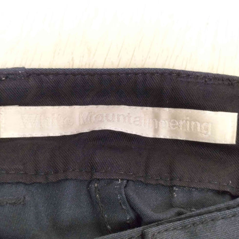ホワイトマウンテニアリング WHITE MOUNTAINEERING ポリコットン ベイカーポケット パンツ メンズ JPN:1