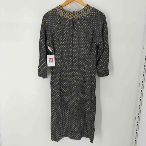 総柄 ラメワンピース レディース ONE SIZE