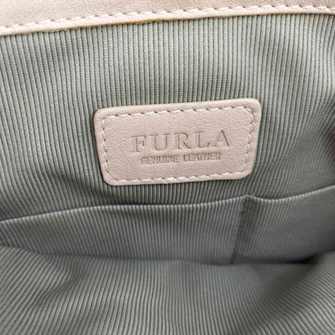 フルラ FURLA シボ革 レザートートバッグ レディース