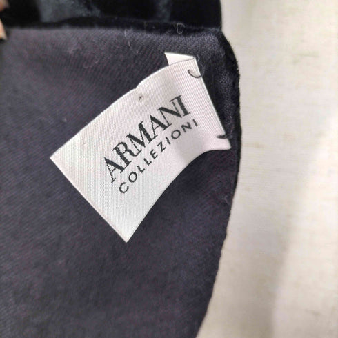 アルマーニコレツィオーニ ARMANI COLLEZIONI ベロアマフラー メンズ
