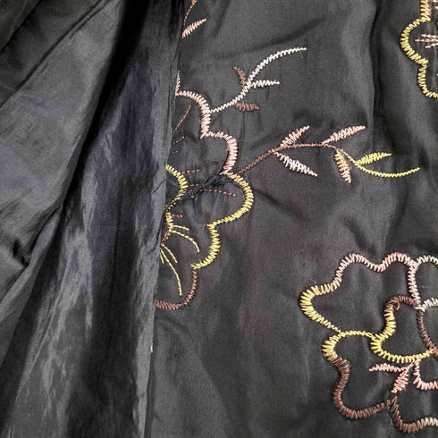 刺繍パテッドジャケット レディース