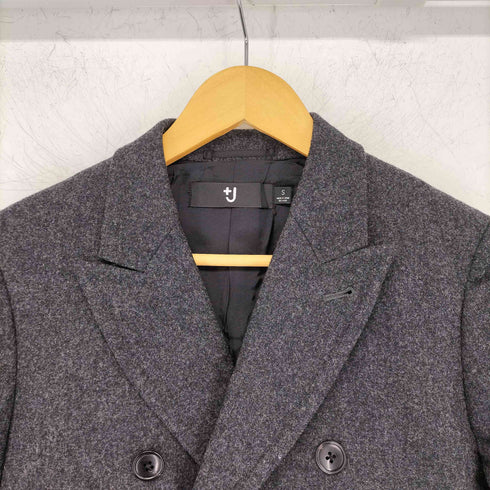 ユニクロプラスジェイ UNIQLO+J ダブル ブレスト チェスター コート メンズ JPN:S