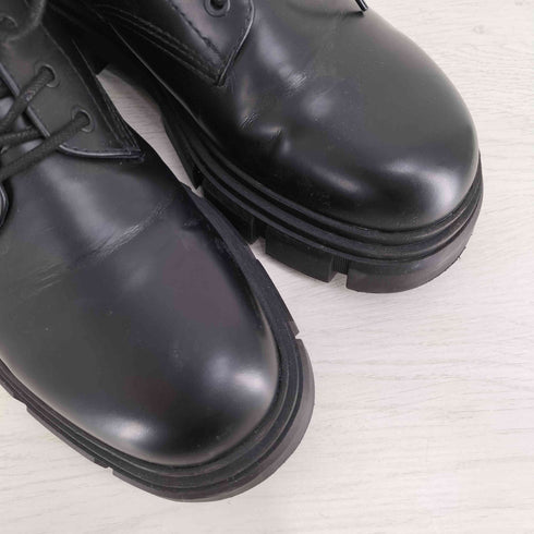 ザラ ZARA レザー レースアップ ブーツ メンズ 44