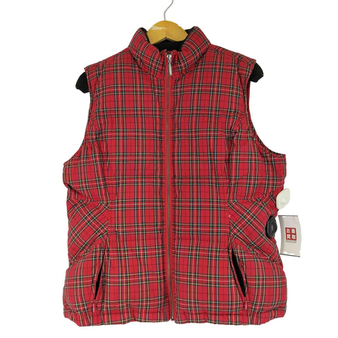 トミーヒルフィガー TOMMY HILFIGER 00s ダウンチェックベスト メンズ JPN:XL
