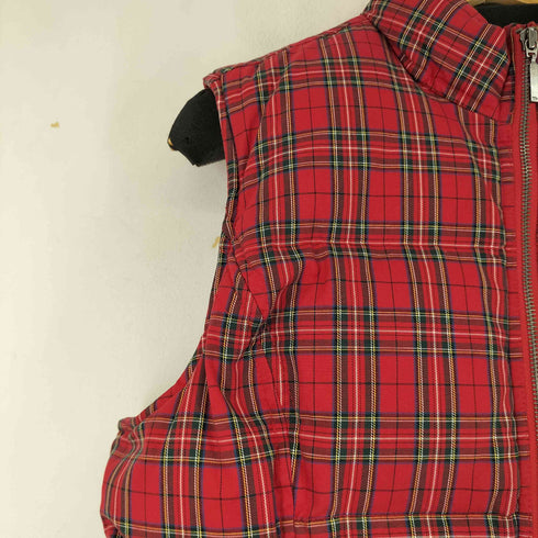 トミーヒルフィガー TOMMY HILFIGER 00s ダウンチェックベスト メンズ JPN:XL