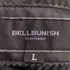 BELLBUNISH 裏地ストライプ 3B シープレザー テーラードジャケット メンズ JPN:L