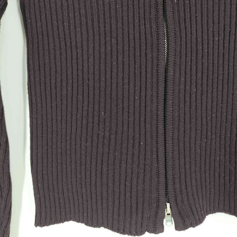 シップス SHIPS イタリア製 MERINO WOOL ダブルジップ ウール ドライバーズニット レディース import:S