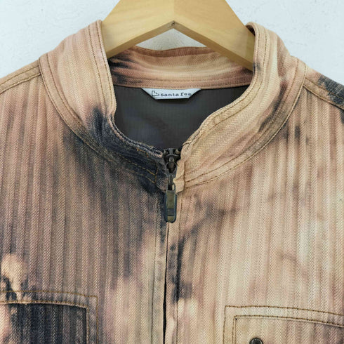 サンタフェ santa fe ブリーチ加工デニムジャケット メンズ JPN:50