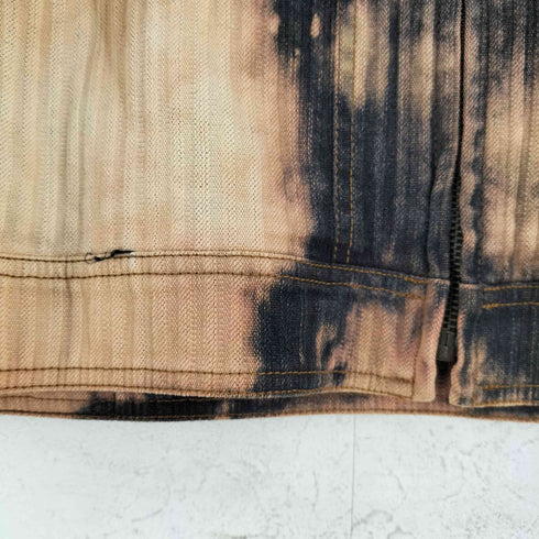 サンタフェ santa fe ブリーチ加工デニムジャケット メンズ JPN:50