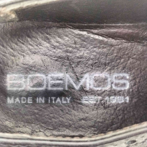 ボエモス BOEMOS イタリア製 レザー ウィングチップ ドレス シューズ レディース EUR:37