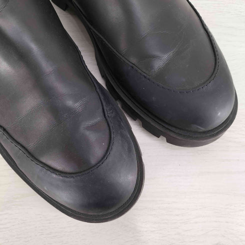 ザラ ZARA レザー サイドゴア ブーツ メンズ 45