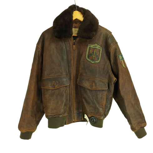 G-1 レザーフライトジャケット メンズ import:L