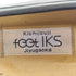 foot Iks ストラップ スクエアトゥ レザー ローファー レディース 241/2